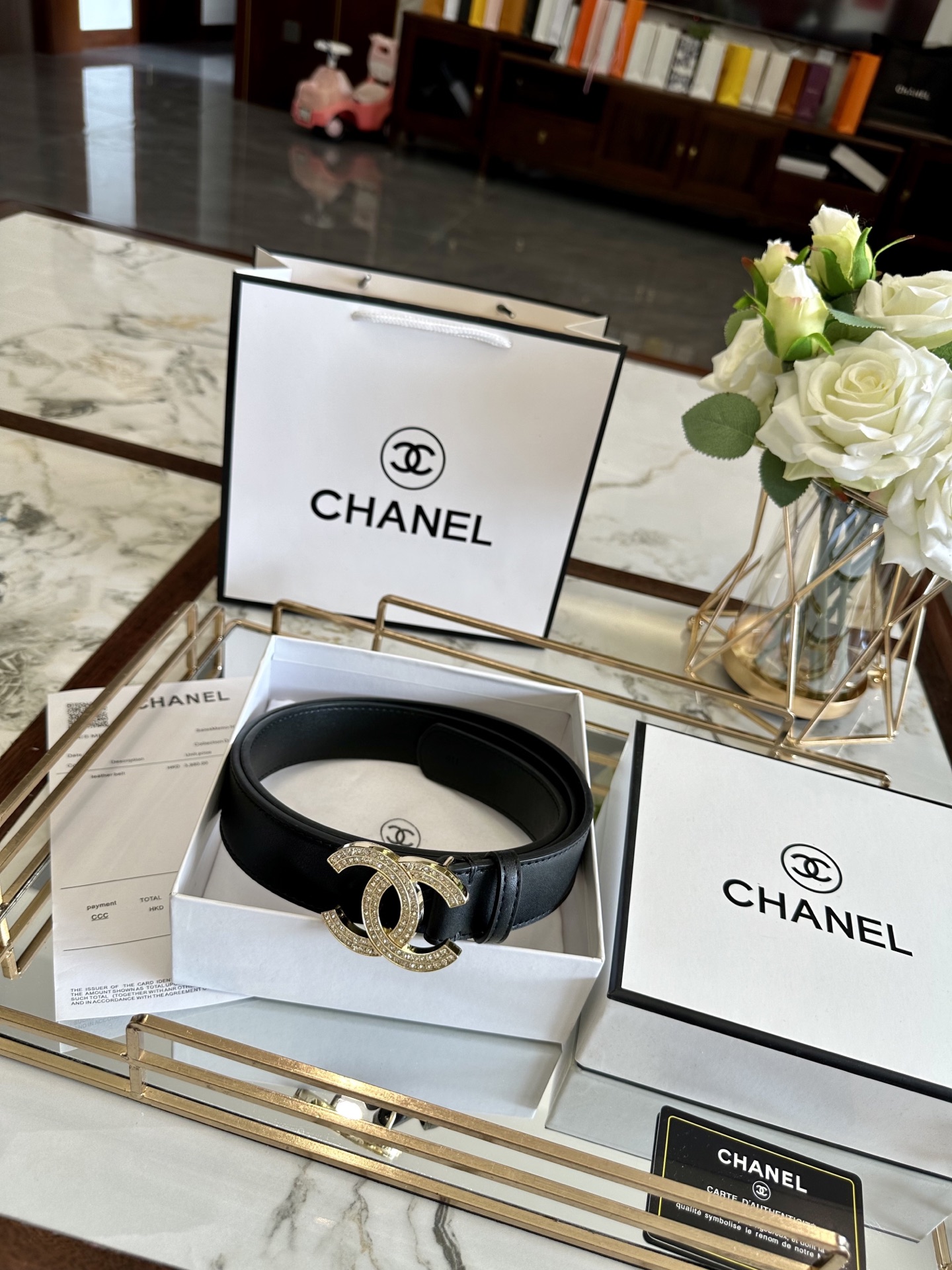 CHANEL belt model 17